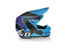 6D HELMETS 6D ATR-3Y; Wave; Cyan/Blue/Purple Youth SM