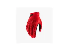 100% 100% AIRMATIC YOUTH GLOVES RED BLACK