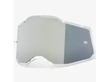 100% 100% Injected Replacement Lens Gen 2 - Racecraft 2 / Accuri 2 / Strata 2 - Silver