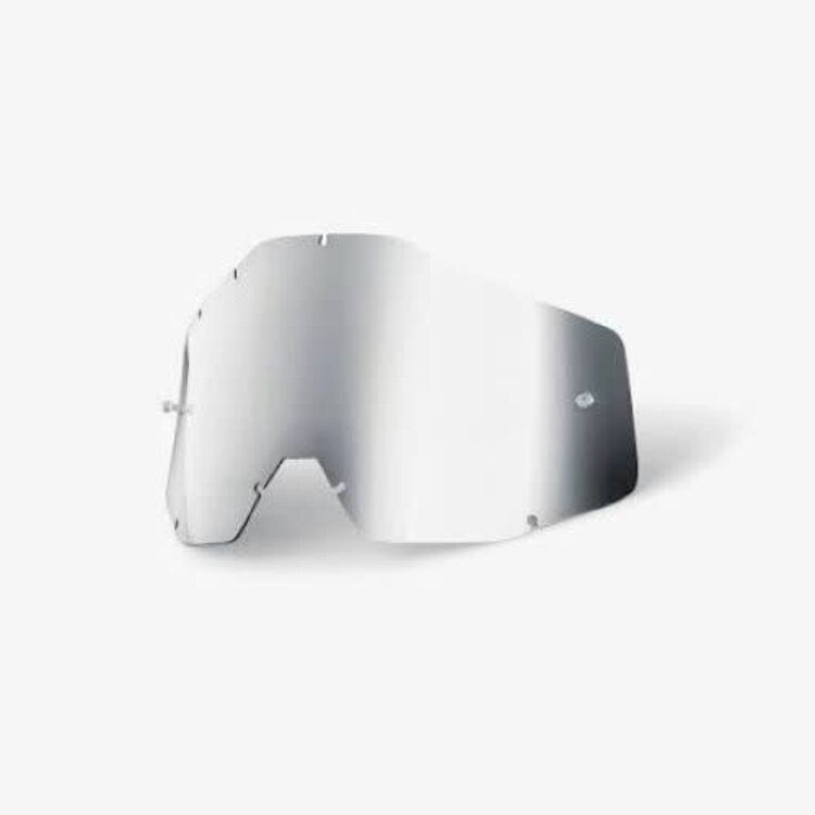 100% 100% Injected Replacement Lens Gen 1 - Racecraft 1 / Accuri 1 / Strata 1 - Silver Flash Mirror