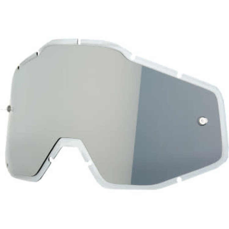 100% 100% Injected Replacement Lens Gen 1 - Racecraft 1 / Accuri 1 / Strata 1 - Silver Flash Mirror