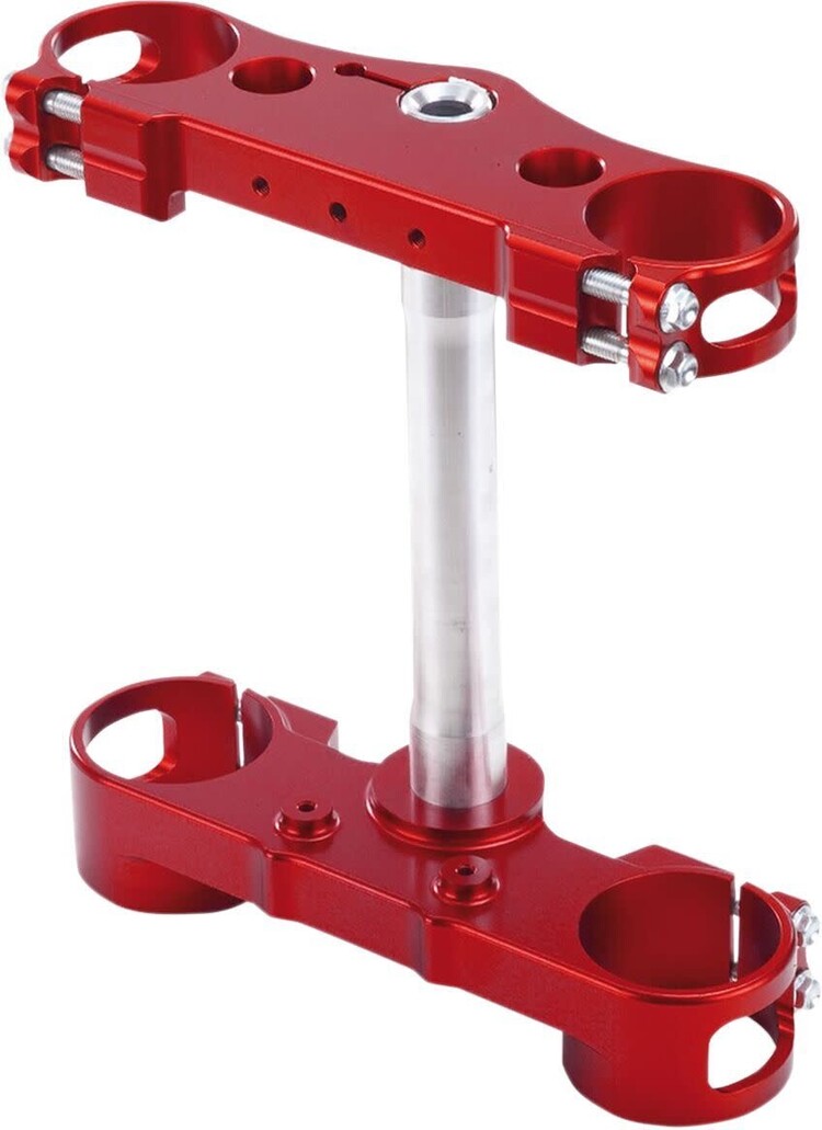 KITE Kite Triple Clamps - KTM/HUSQ/GAS 85cc - Red