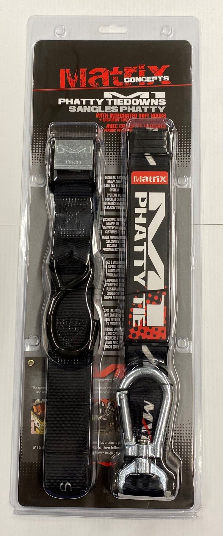 MATRIX CONCEPTS Matrix Concepts - M1 Phatty Tie Downs - Black