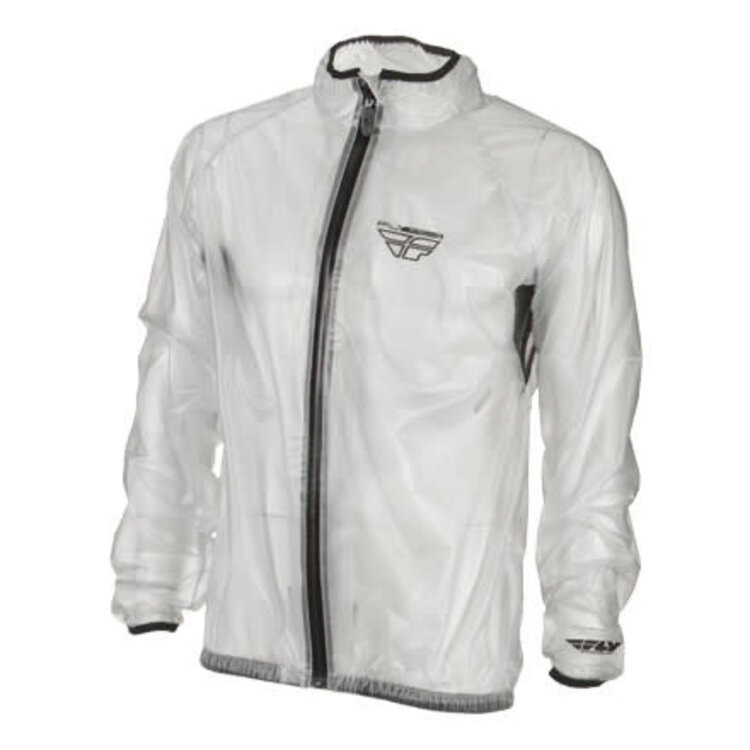 FLY RAIN JACKET CLEAR