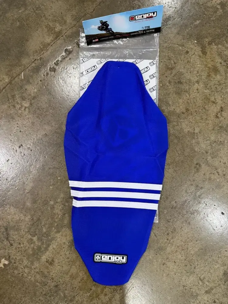 Enjoy Enjoy Seat Cover - KTM/Gasgas 65cc - Blue/White - #148 '16 - '22