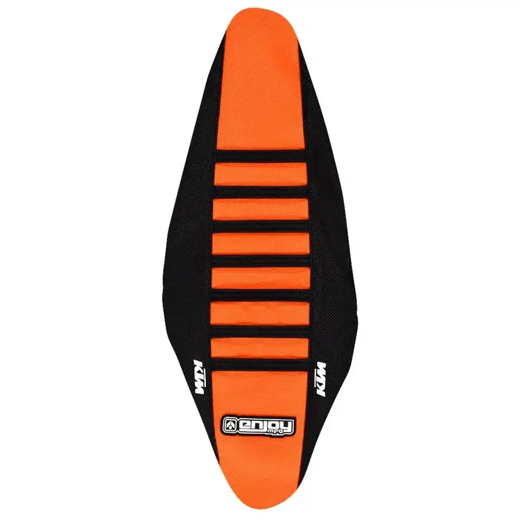 Enjoy Enjoy Seat Cover - KTM 85sx - Black/Orange - #458 '25-'26