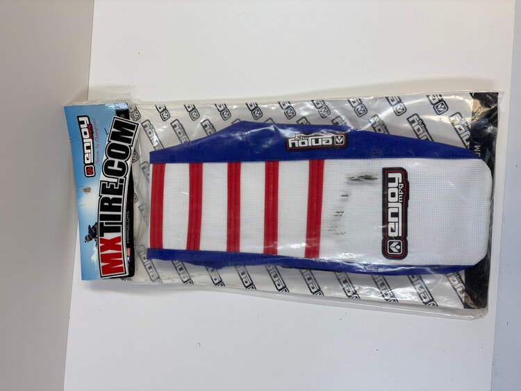 Enjoy Enjoy Seat Cover - KTM 85sx - Red/White/Blue - #458 '24 - '25