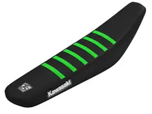 THROTTLE SYNDICATE Throttle Syndicate Seat Cover - Kawasaki KX250 '17-'20/450 '16-'18 - Black/Green