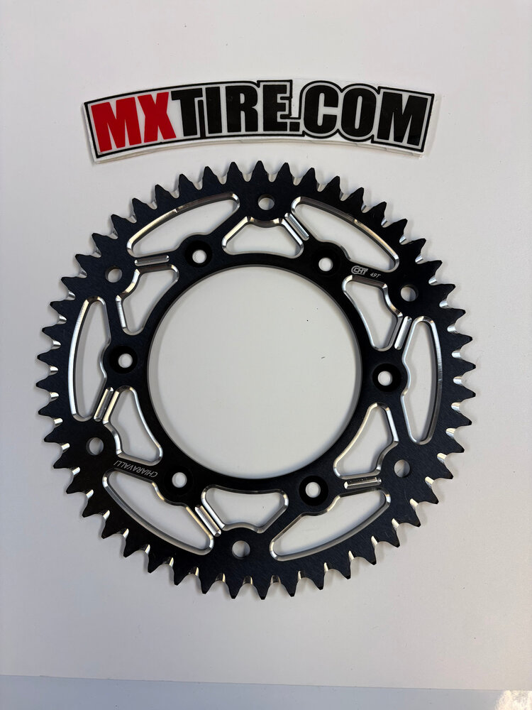 KITE Kite Racing/CHT - Aluminum Rear Sprocket - Honda 125/250/450 - 49 Tooth - Black