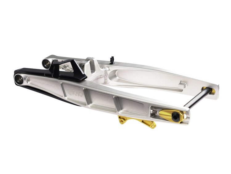 RR RACING RR Racing - Platinum Star Swingarm L EVO-5 - "Platinum" - KTM/HUSQ/GAS 85/105cc