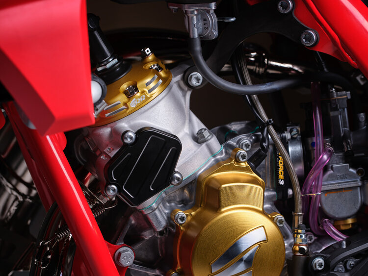 RR RACING RR Racing - Factory 2.R Cylinder Head Dome - KTM/HUSQ/GAS 105cc '25+