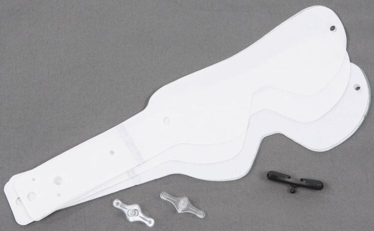 SCOTT Moose Racing - Scott Replica Tear Offs - Primal/Voltage/Works - 10 Pack
