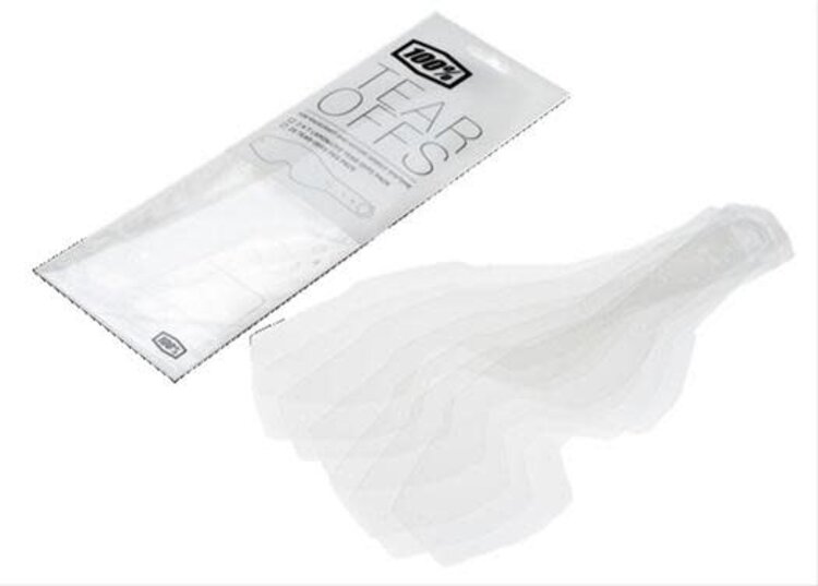 100% 100% - Laminated Tearoffs - Gen 1 Acurri/Racecraft/Strata - 2x7 Pack
