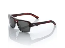 100% 100% - Burgett Sunglasses - Dark Tortoise - Grey Tint