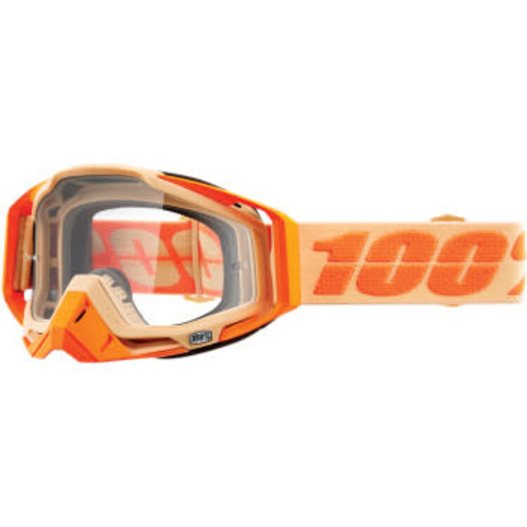 100% 100% - Racecraft Goggle - Sahara - Clear