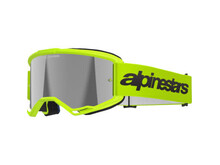 ALPINESTARS Alpinestars - Vision 3 Wordmark Goggle - Yellow Fluro - Mirror Silver
