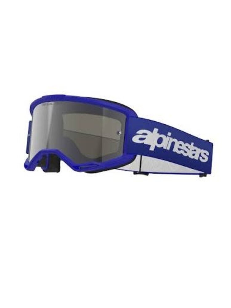 ALPINESTARS Alpinestars - Vision 3 Wordmark Goggle - Blue - Mirror Silver