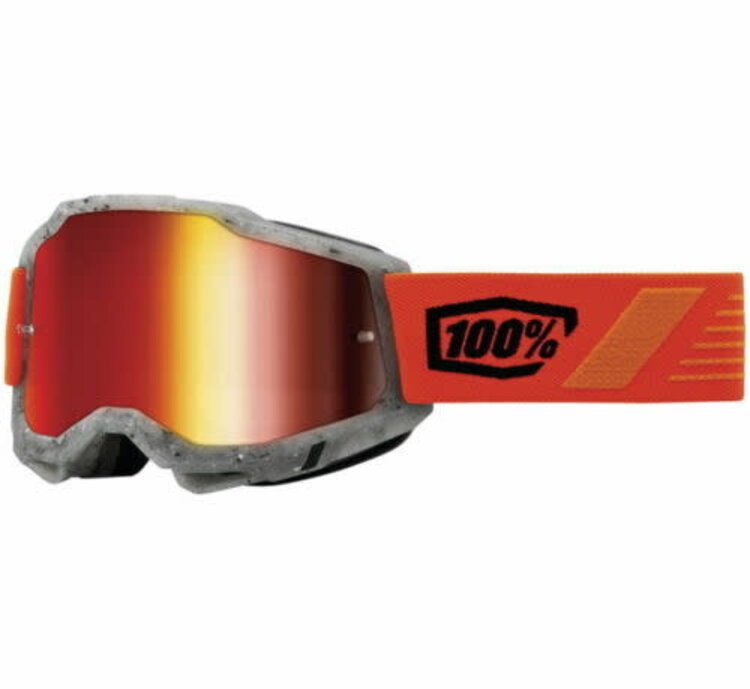 100% 100% - Accuri 2 Goggle - Schrute - Mirror Red