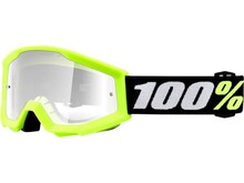 100% 100% - The Strata Goggle - Neon Yellow - Clear