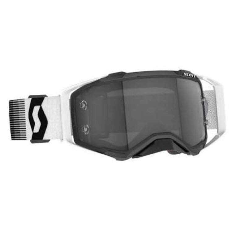 SCOTT Scott - Prospect Sand Dust LS Goggle - Premium Black/White - Light Sensitive Grey Lens