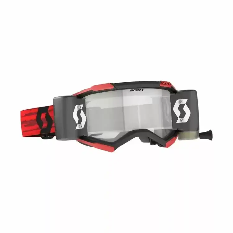 SCOTT Scott - Fury Works Film System Goggle - Dark Red - Clear