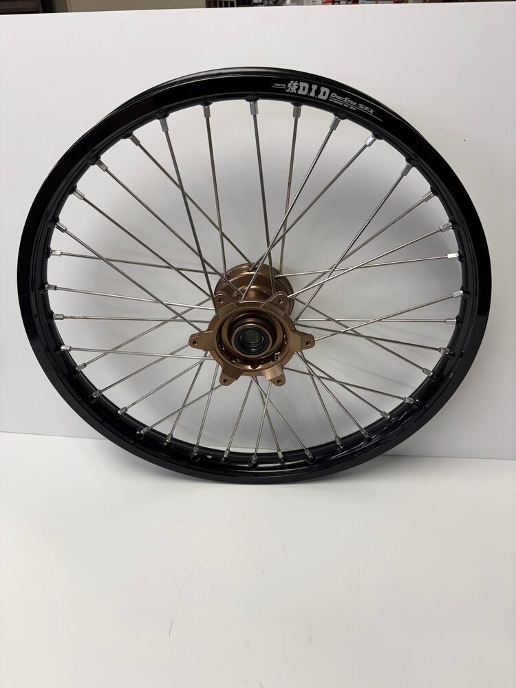 MXT MXT Complete Wheel Set Mag/Black - Yamaha YZ125/250/450 19" & 21" Wheels - DID Dirt Star ST-X Rims