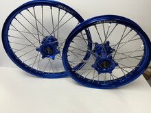 MXT MXT Complete Wheel Set Blue/Blue - Yamaha YZ125/250/450 19" & 21" Wheels - DID Dirt Star ST-X Rims