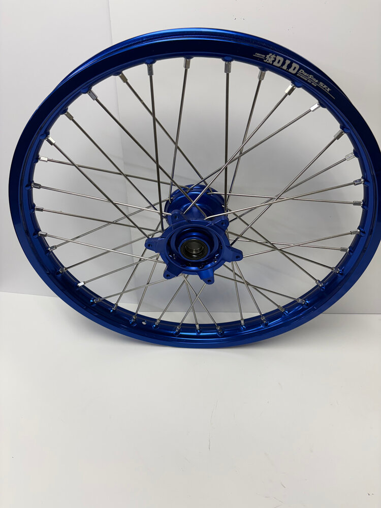 MXT MXT Complete Wheel Set Blue/Blue - Yamaha YZ125/250/450 19" & 21" Wheels - DID Dirt Star ST-X Rims