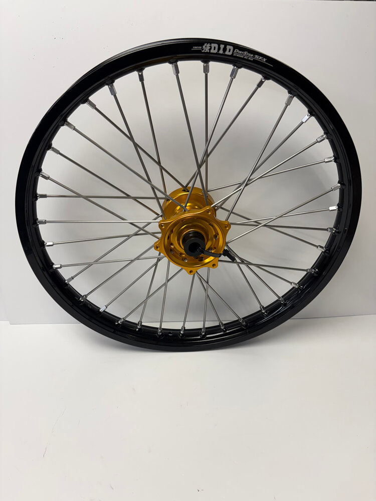 MXT MXT Complete Wheel Set Gold/Black - Honda CRF250/450 19" & 21" Wheels - DID Dirt Star ST-X Rims