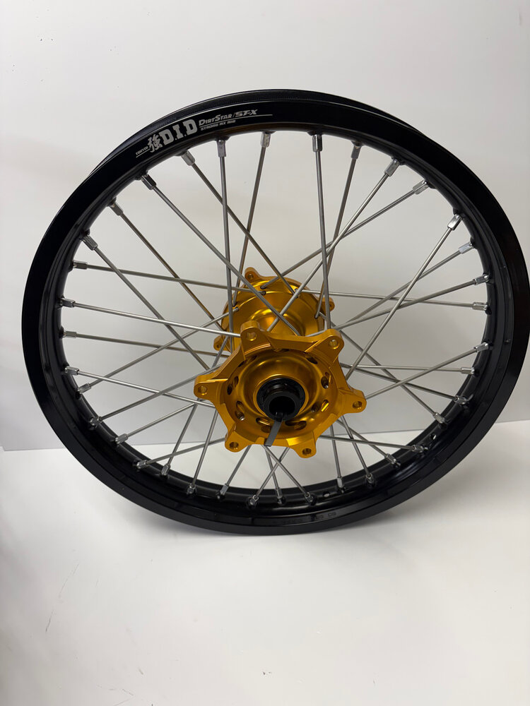 MXT MXT Complete Wheel Set Gold/Black - Honda CRF250/450 19" & 21" Wheels - DID Dirt Star ST-X Rims