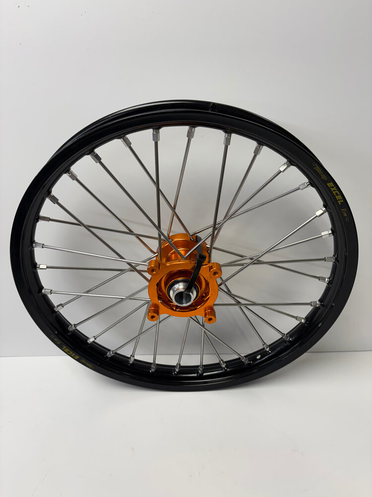 MXT MXT Complete Wheel Set Orange/Black - KTM 85sx 14" & 17" Wheels - DID Dirt Star ST-X Rims