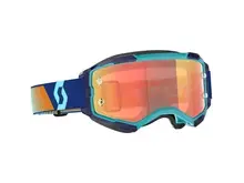 SCOTT Scott - Fury Goggle - Blue/Orange - Blue Chrome Lens