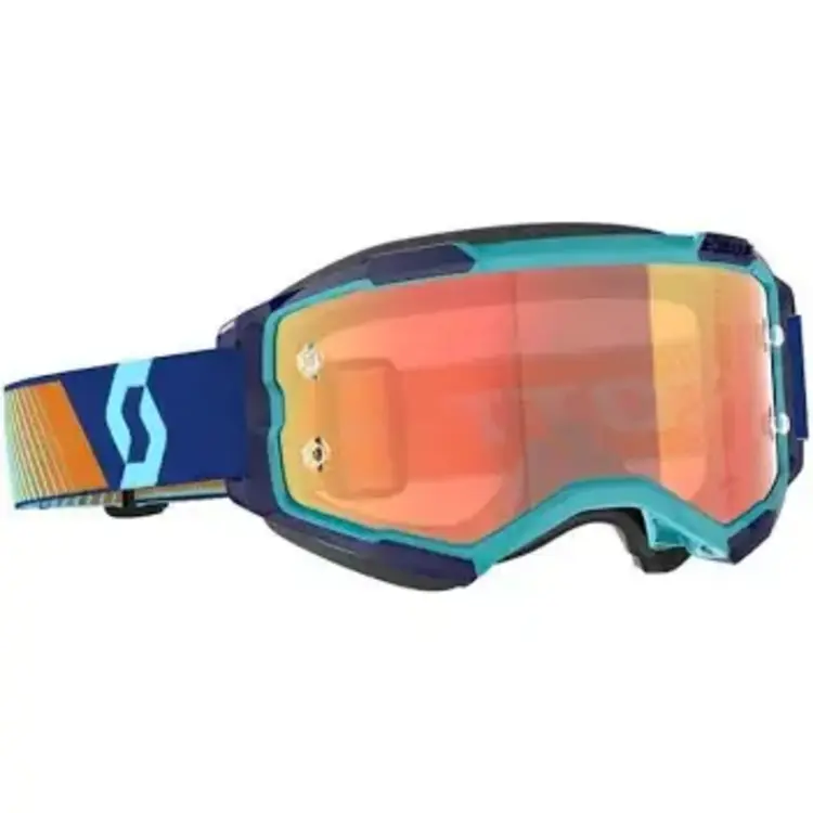 SCOTT Scott - Fury Goggle - Blue/Orange - Blue Chrome Lens