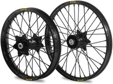 KITE Kite Racing Complete Wheel Set - 19" Rear/21" Front - Excel Signature Rims - KTMHUSQ/GAS 125/250/450 - '23-'26 Black