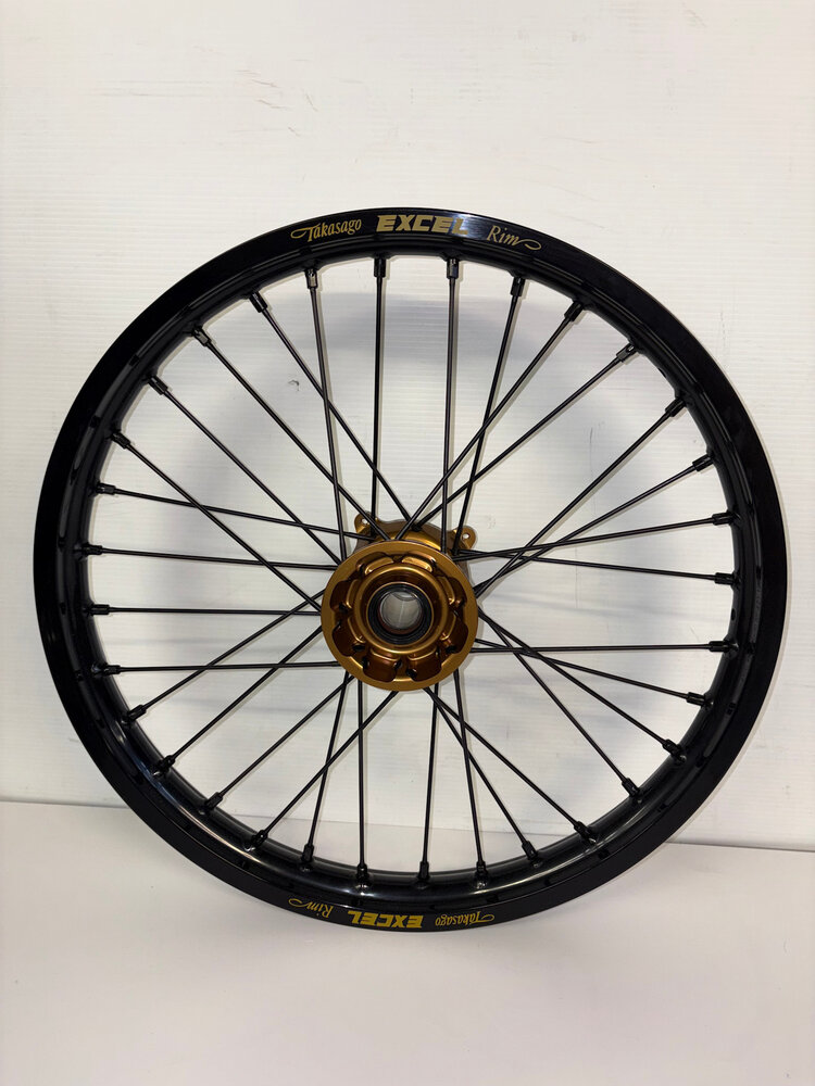 KITE Kite/Excel Complete Wheel Set - 14"Rear/17"Front - KTM/Husq/Gas 85cc - Bronze/Black
