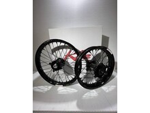 KITE Kite/Excel Complete Wheel Set - 14"Rear/17"Front - KTM/Husq/Gas 85 All Black 25+