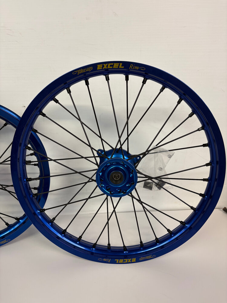 KITE Kite/Excel Complete Wheelset - 16"/19" Signature - YZ/RM 85 - Blue/Blue