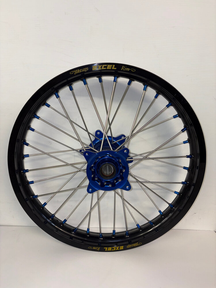 KITE Kite/Excel Signature Wheelset Kawasaki KX125/250/450 19"/21" '03-'20 - Blue/Black/Black