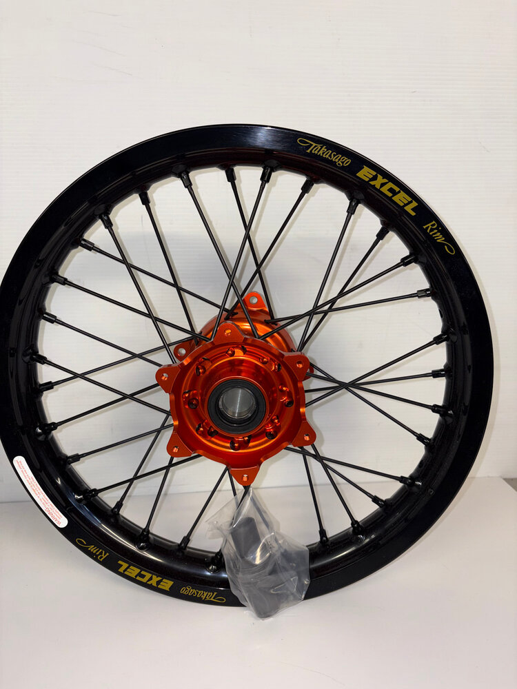 KITE Kite/Excel Complete Wheel Set - 16"Rear/19" Front - KTM 85/105cc '21-'24 - Orange/Black