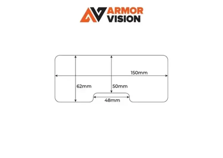 ARMOR VISION ARMOR VISION Smart Film Lens Protector 62MM 3 PACK