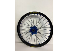 KITE Kite/Excel Wheel Set KX85 '01-'27 16"/19" - Blue Hubs/Black Rims/Black Spokes/Blue Nipples