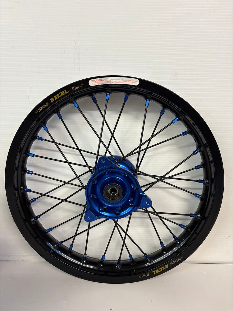 KITE Kite/Excel Signature Wheel Set - 12"Rear/14"Front Yamaha YZ65 - Blue/Blue/Black/Blue