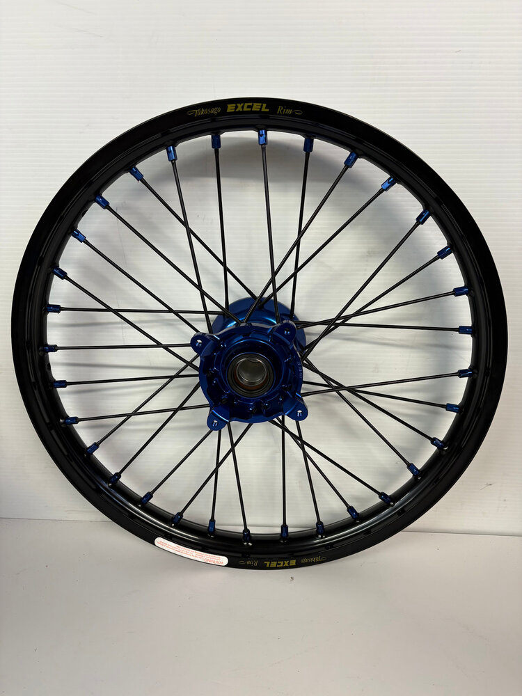 KITE Kite/Excel Signature Wheel Set - 14"Rear/17"Front Yamaha YZ85 - Blue/Blue/Black/Blue