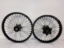 KITE Kite/MXTire Wheel Set - KTM/HUSQ/GAS 19"/21" A60 Rims - Black