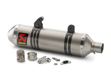 AKRAPOVIC Akrapovic Slip on Muffler - KTM 350/500/525 EXC '07-'16 M-KTMSO15HZT
