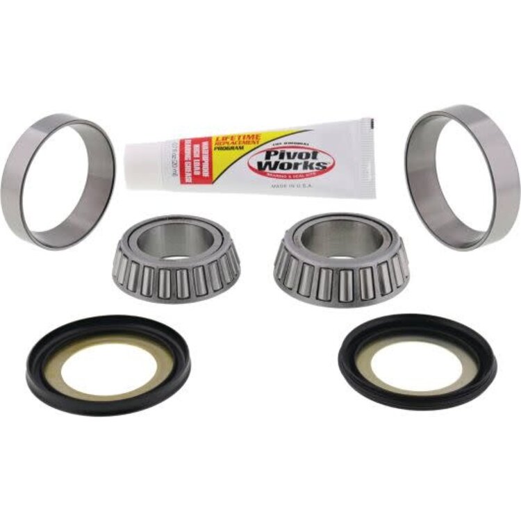 PIVOT WORKS Pivot Works Steering Stem Bearing Kit KX125/250/450 - PWSSK-K02-021