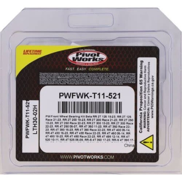 PIVOT WORKS Pivot Works Front Wheel Bearing Kit KTM/Beta BB