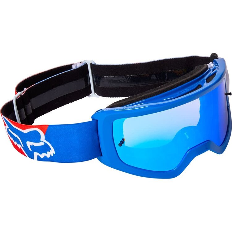 FOX RACING Fox Main Skew Goggle Spark (White/Red/Blue)