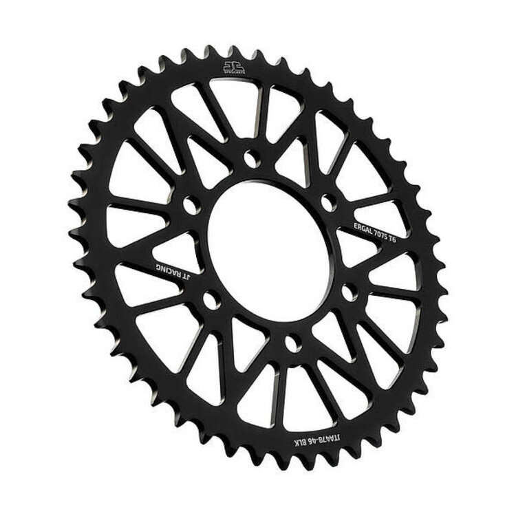 JT JT RACELITE REAR SPROCKET 50T BLK HUSQ/KTM/GASGAS 125+