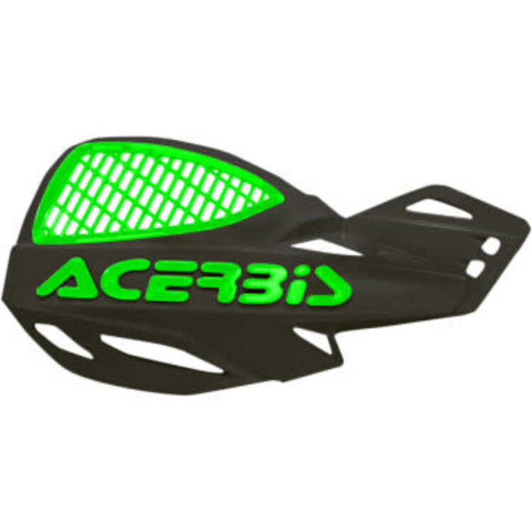 ACERBIS UNIKO VENTED HANDGUARDS BLACK/GREEN